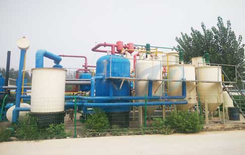 diesel fuel mace form waste lubricant oil