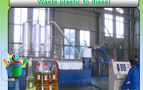 plastic waste into diesel