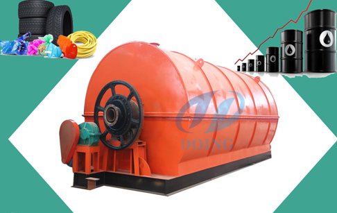 Cost report of waste tyre pyrolysis plant
