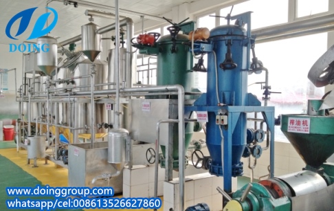 Small scale palm kernel oil refining machine