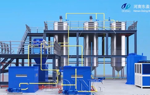 5-10tpd small scale palm oil fractionation plant