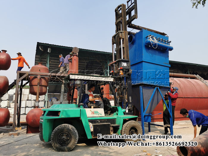 tire pyrolysis plant