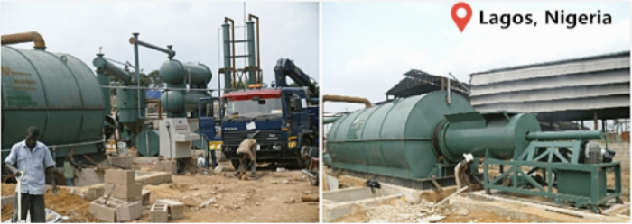 Installation site of DOING pyrolysis plants in Nigeria