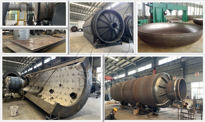 700-反應釜制造.jpgReactor head design of DOING pyrolysis machine